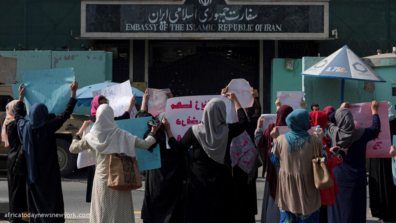 Iran Protests: Taliban Fire Live Bullets To Disperse Women’s Rally