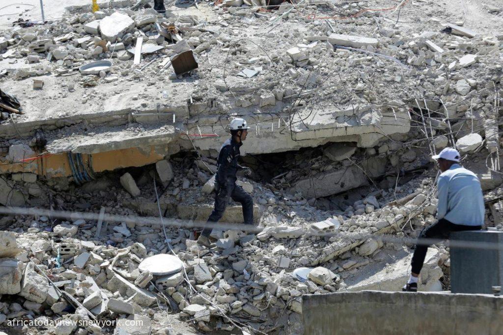 Death Toll In Jordan building Collapse
