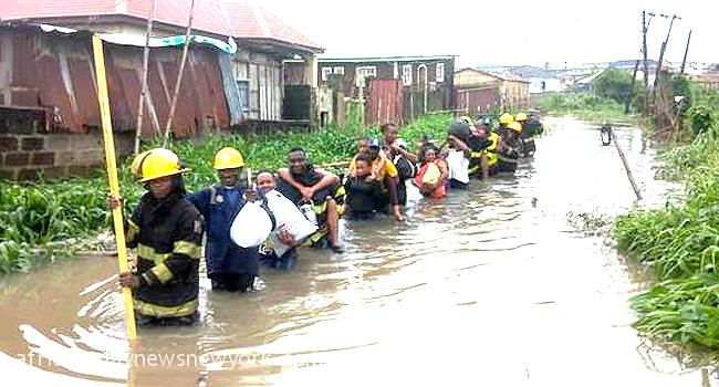Gridlock, Residents Cry Out As Floods Hit Lagos, Kill Two