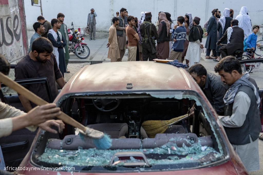 Tension As 7 Die Following Car Bomb Near Kabul Mosque