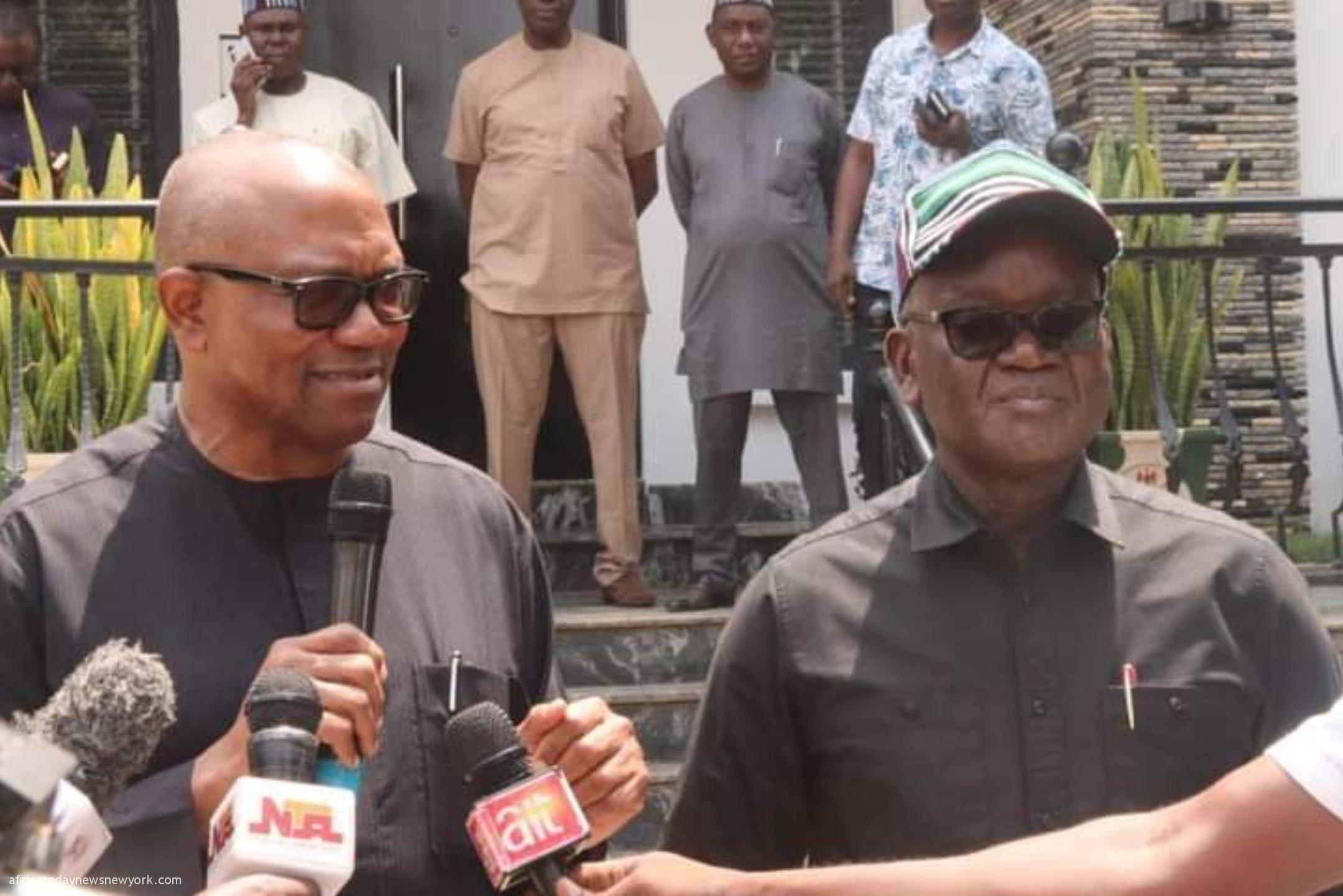 2023 I Will Have Worked For Peter Obi If.. – Governor Ortom