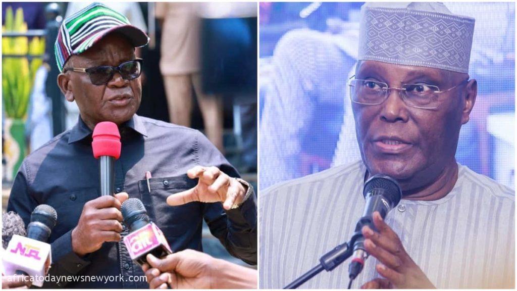 2023 Ortom, Benue Elders Withdraw Support For Atiku