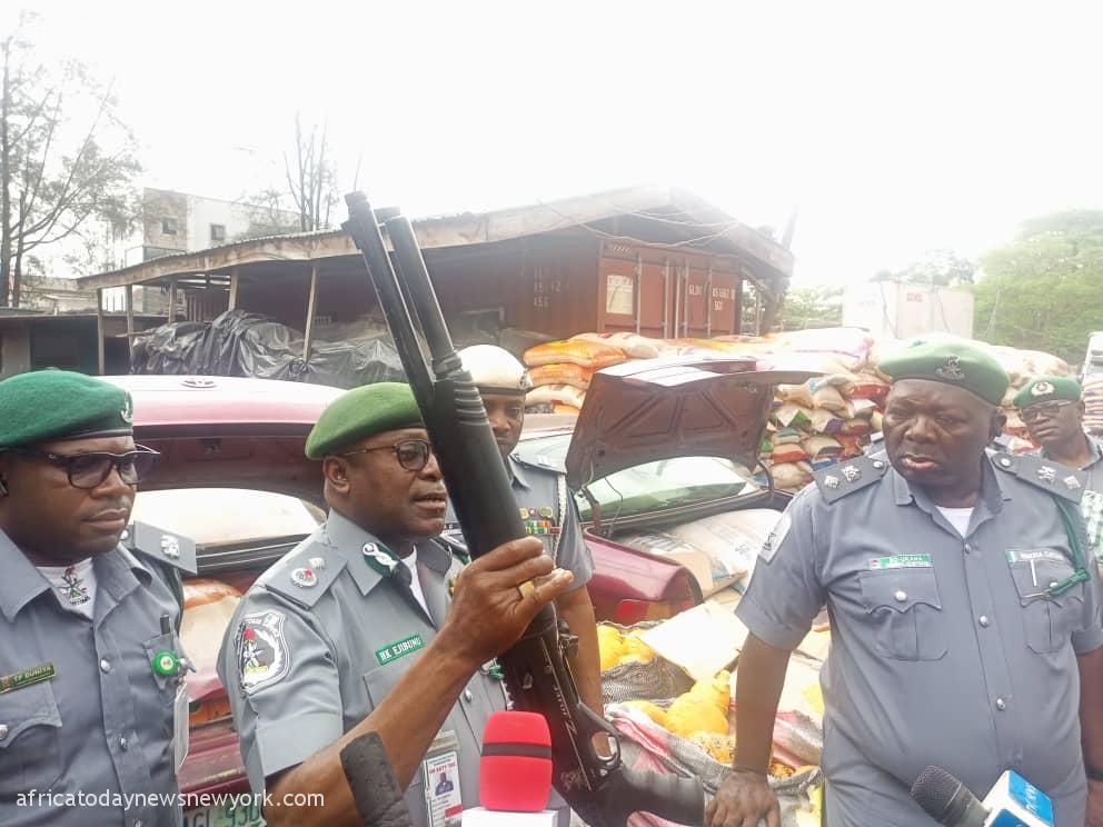 Intercepts Pump Action Rifles, Others Recovered In Ogun