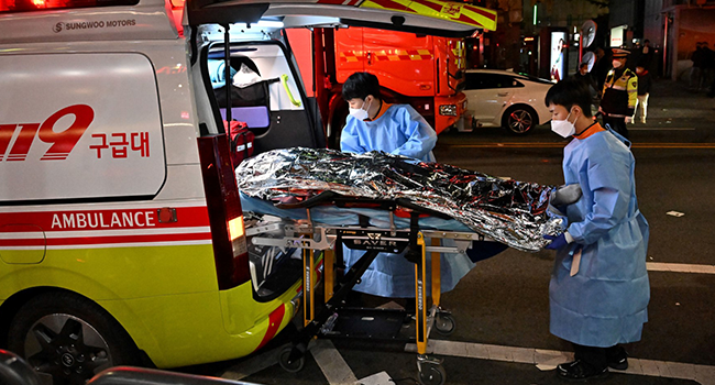 Over 140 Die In South Korea Following Halloween Stampede
