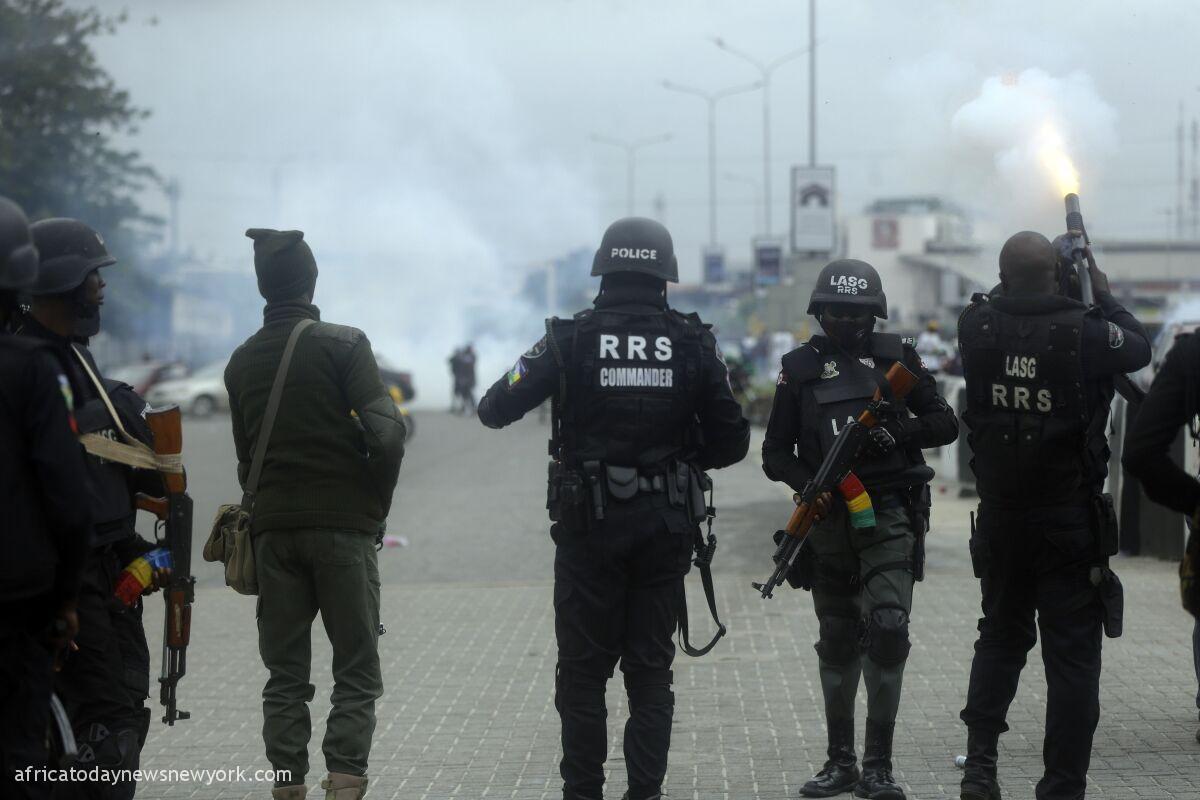 Real Reason We Tear-Gassed Protesters — Lagos Police