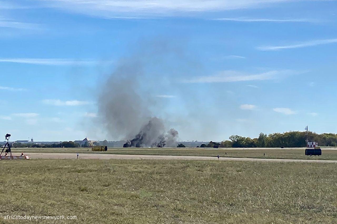 2 Dead As WWII Planes Collide During Dallas Veteran Show