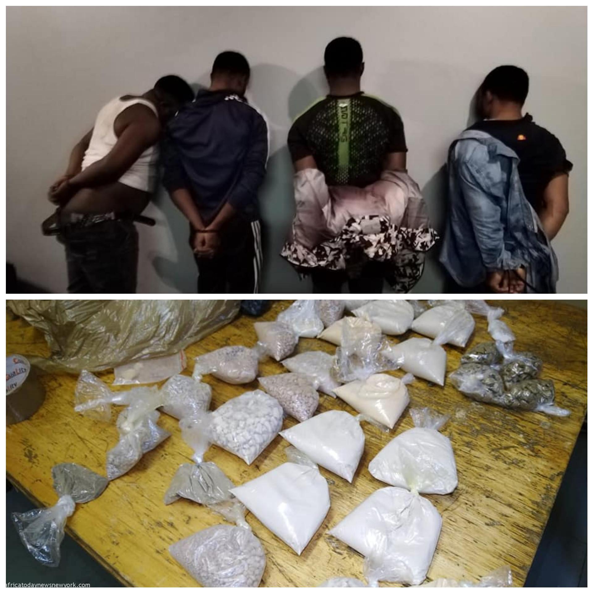 5 Nigerians Apprehended Over Drug Dealing In South Africa
