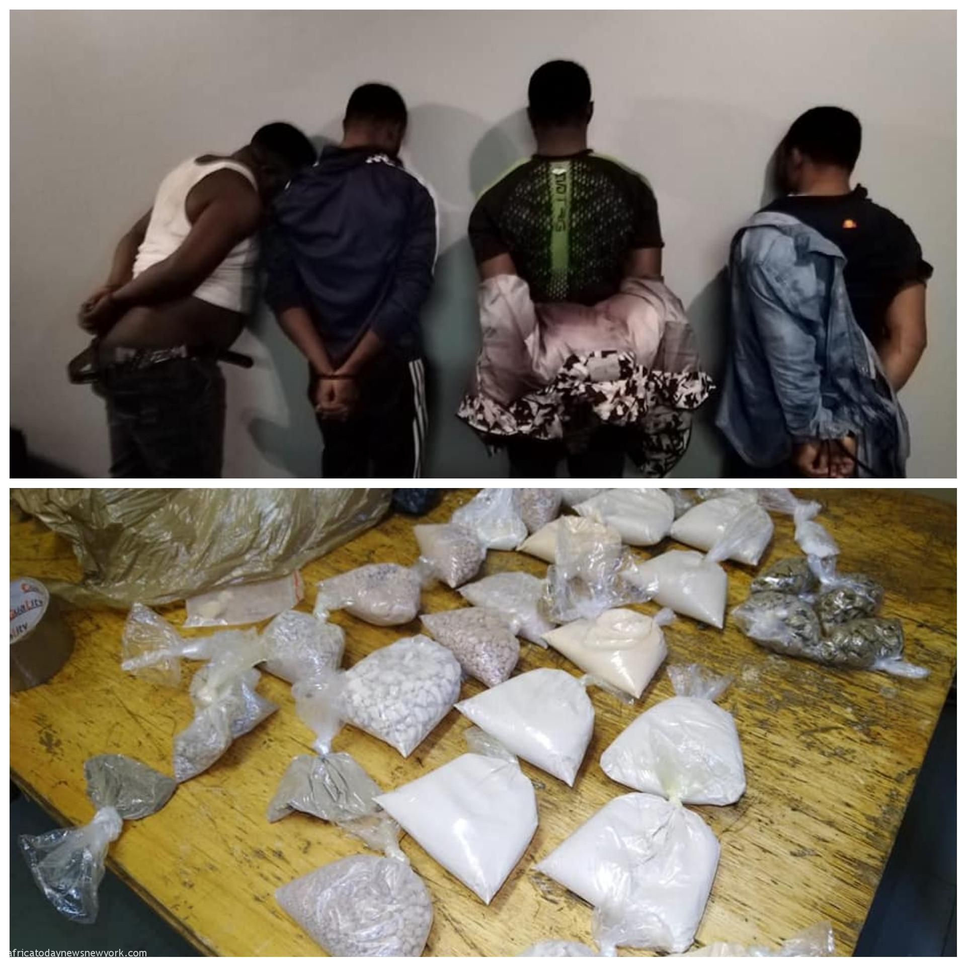 5 Nigerians Apprehended Over Drug Dealing In South Africa 5-nigerians-apprehended-over-drug-dealing-in-south-africa
