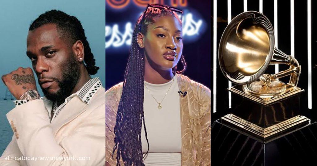 Fans Rejoice As Tems, Burna Boy Bag Grammy Nominations