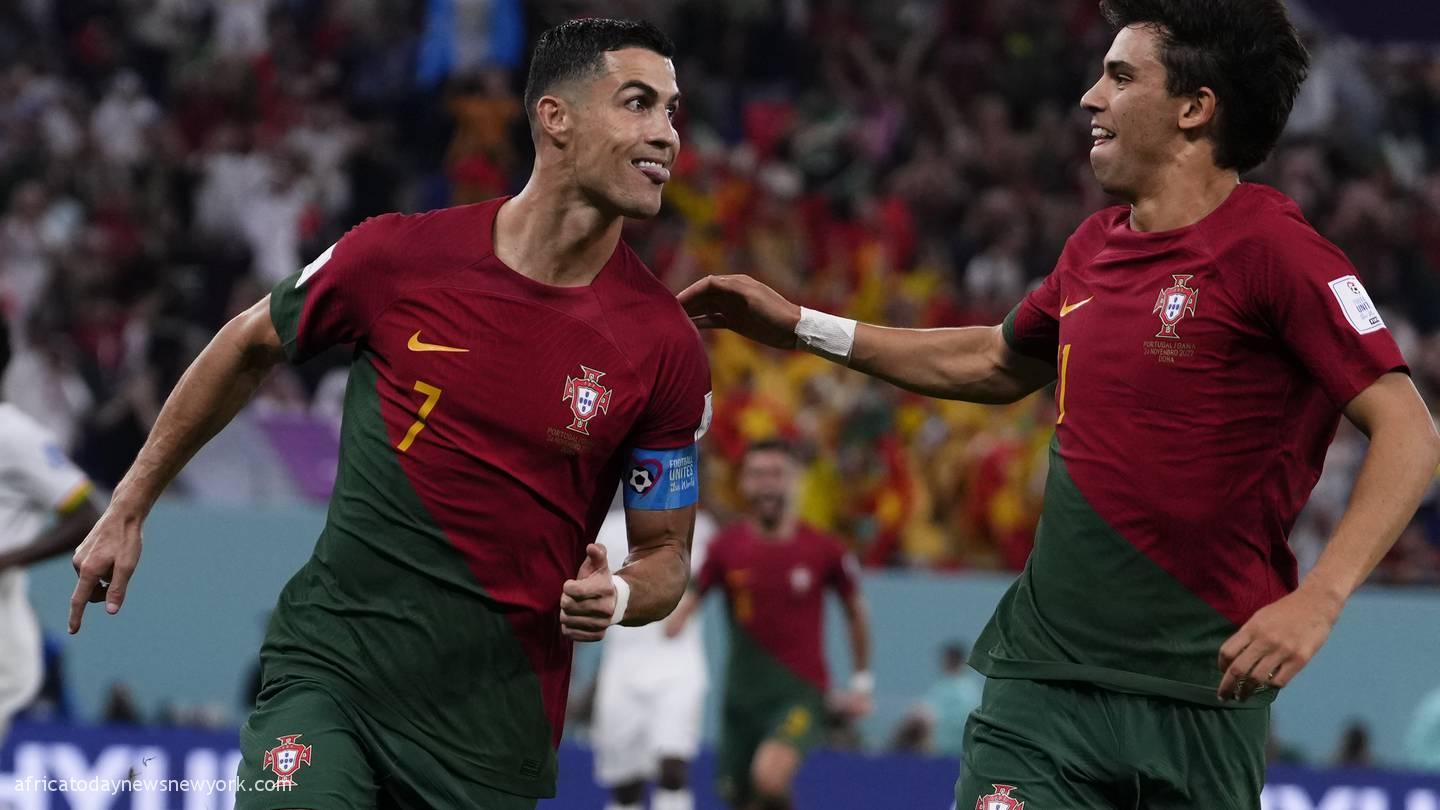 W'Cup Ronaldo Sets Another Record As Portugal Edge Ghana