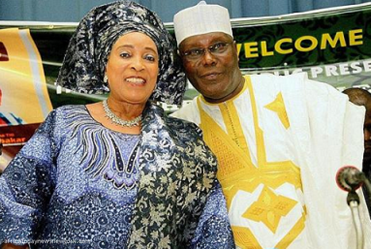 My Husband Is Civilised, He's Not A Bush Fulani –Atiku’s Wife