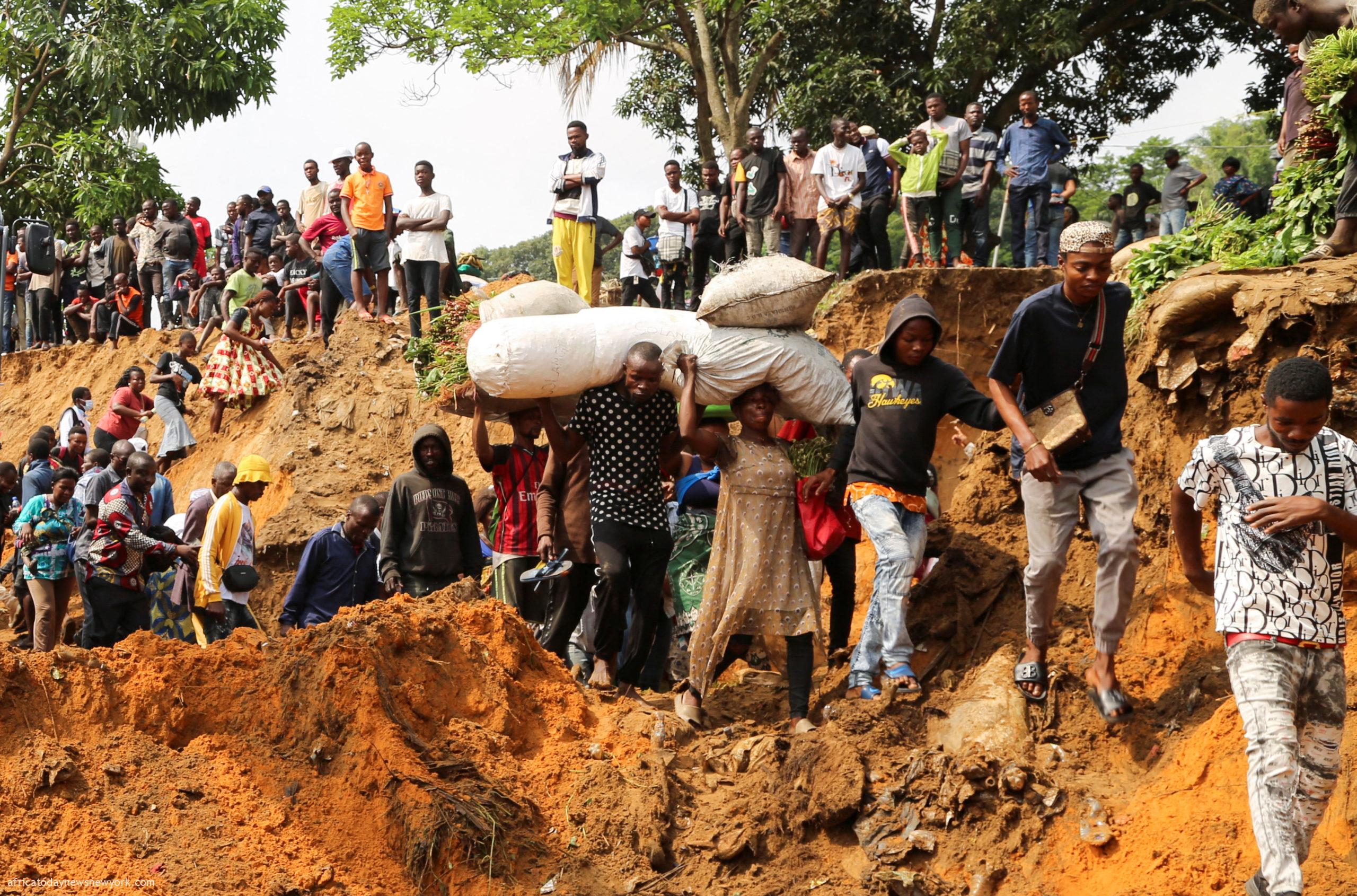 Horrible Mudslides Kill Over 10 Miners In Eastern DR Congo