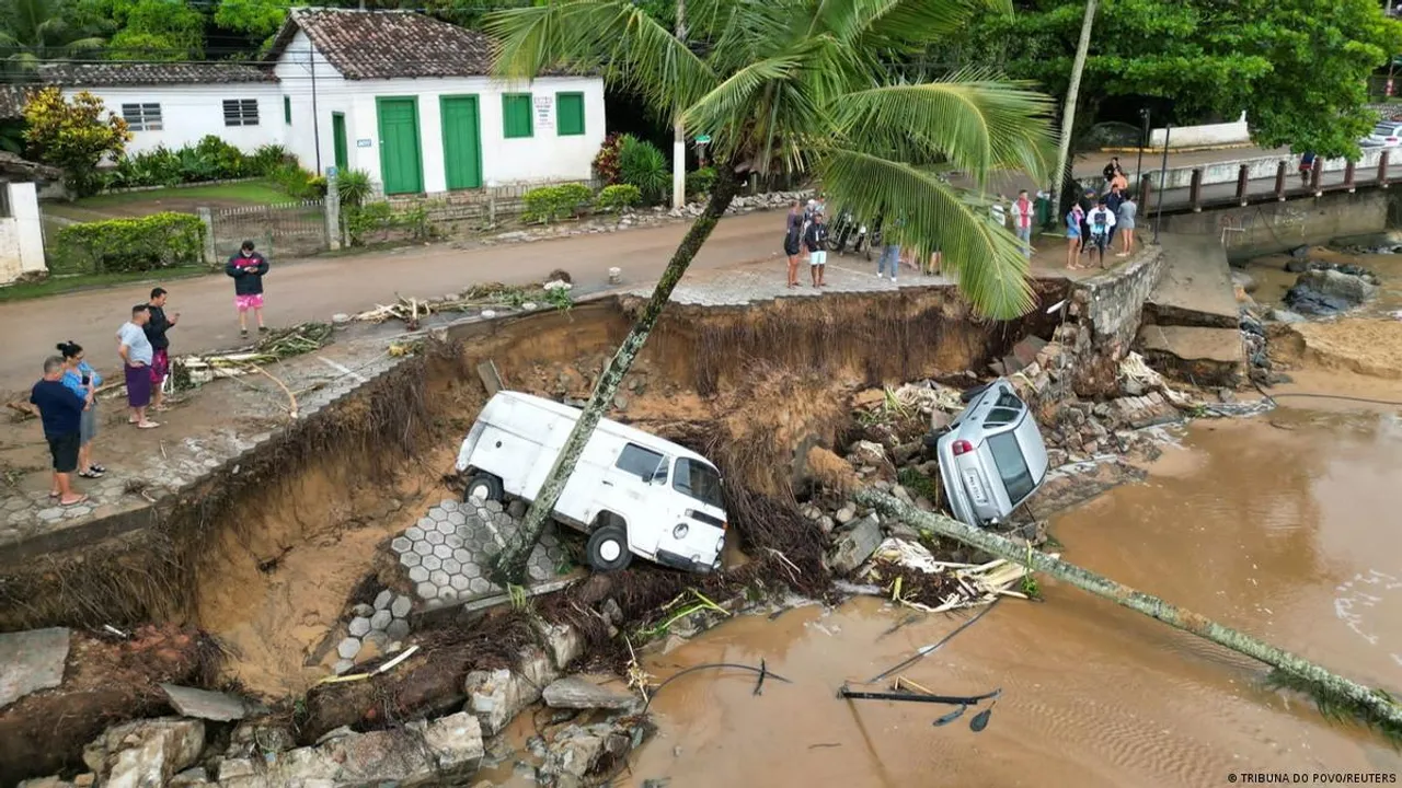 Flooding, Landslides Leaves 36 Dead In Brazil
