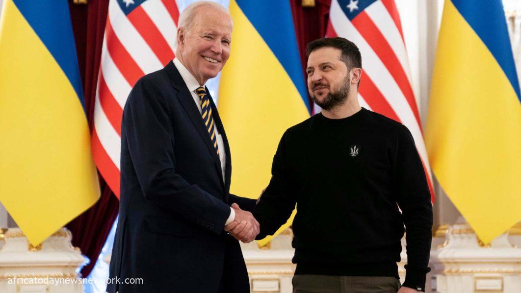 Invasion Anniversary Biden Makes Surprise Trip To Ukraine