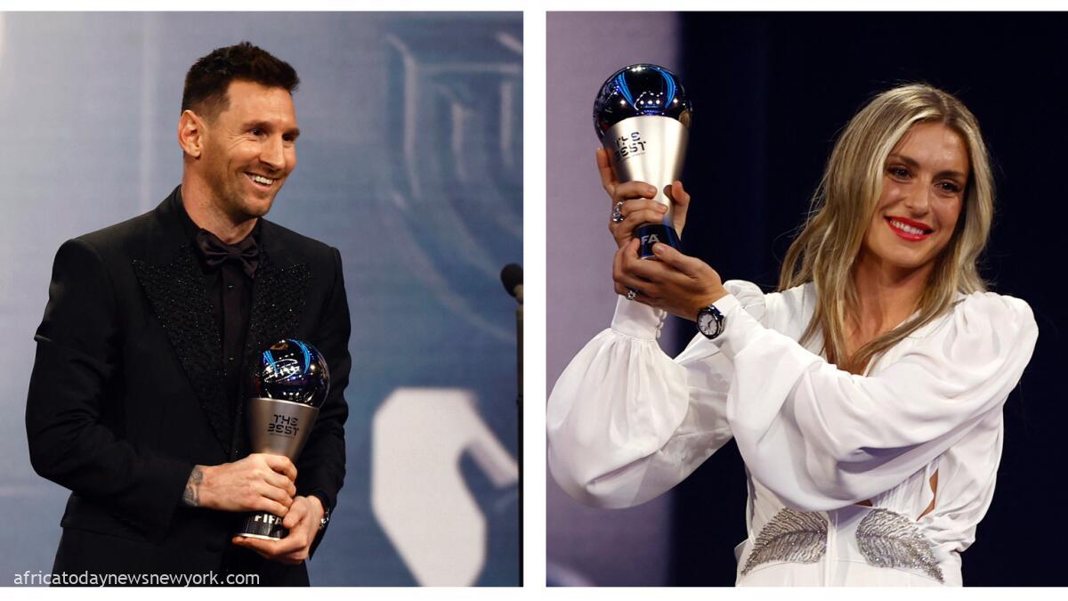 Messi Wins FIFA Best Prize As Putellas Claims Women’s Award