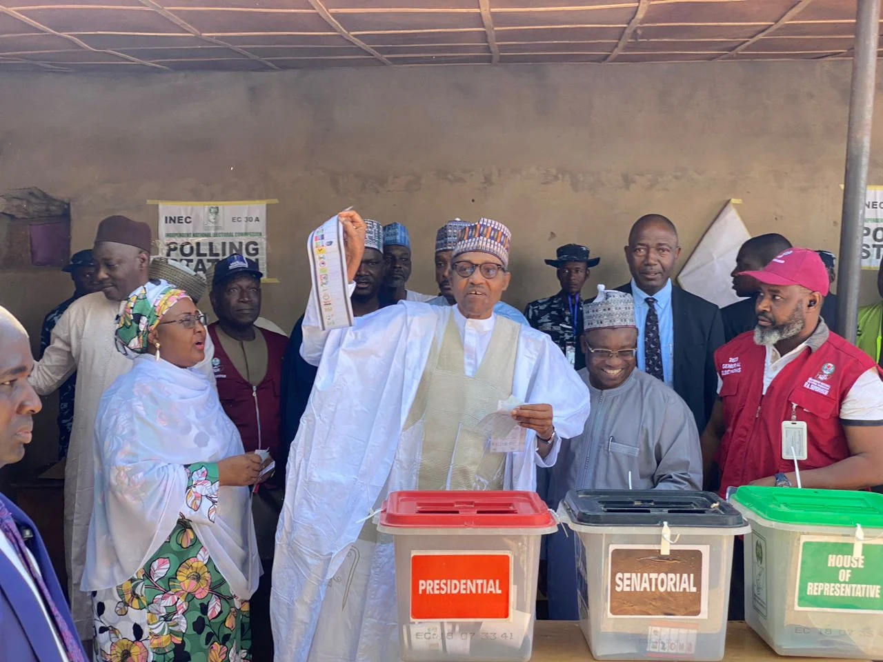 Real Reason I Revealed My Ballot After Voting – Buhari
