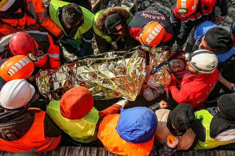 Turkish Woman Rescued From Quake Rubble 100 Hours After