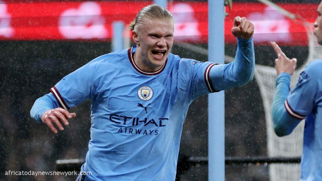 Again Haaland Scores Hat-trick As City Destroys Burnley