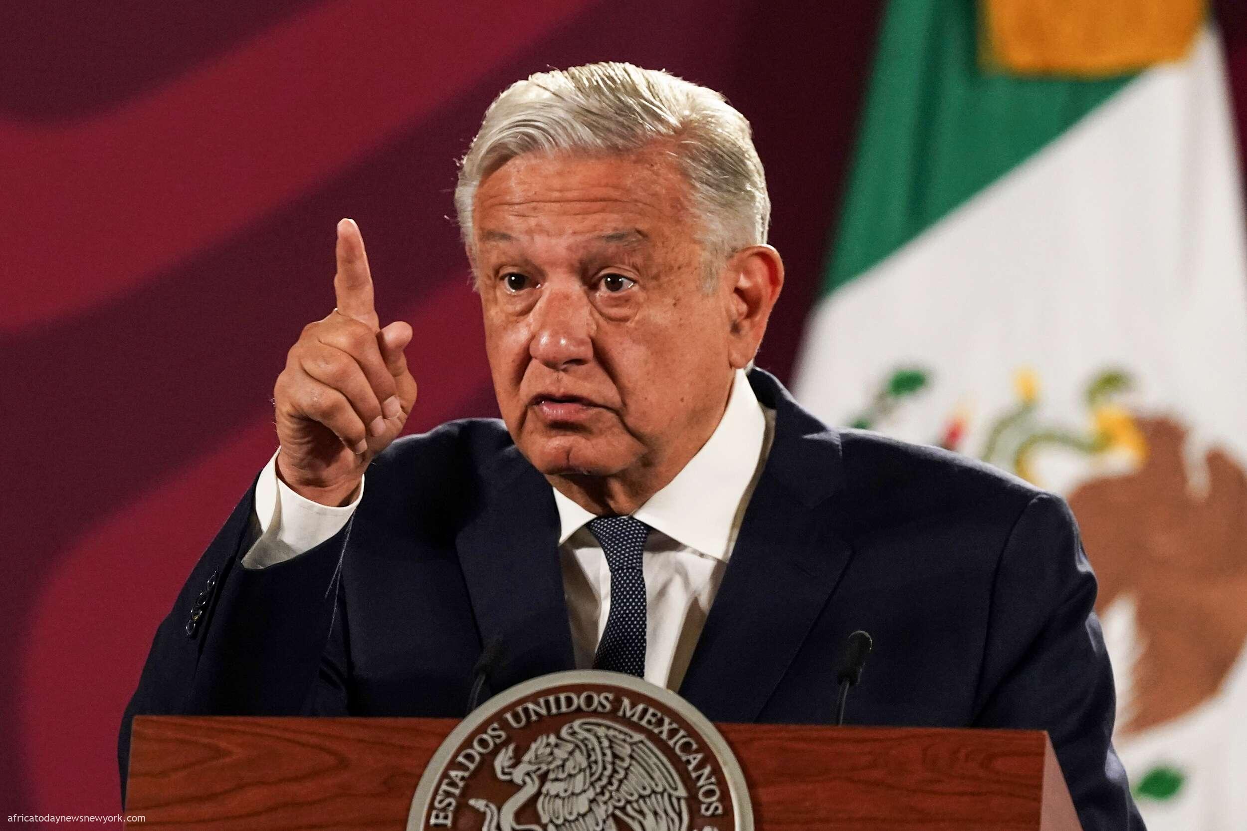 Mexican Leader Lambasts Calls For US Army To Target Cartels