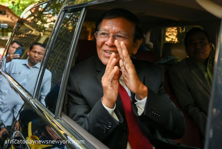 Treason Court Jail Cambodia Opposition Leader For 27 Years
