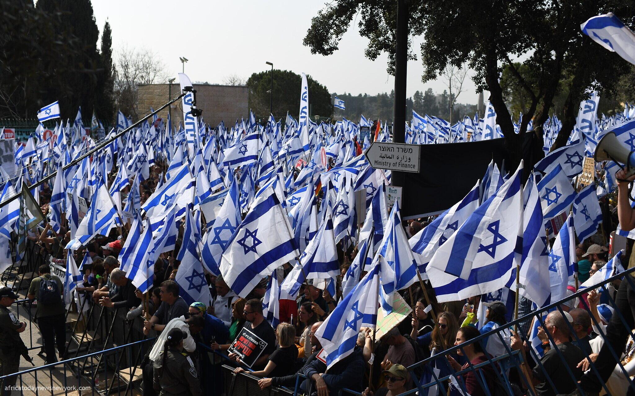 Mossad Never Backed Nationwide Protests, Israel Insists