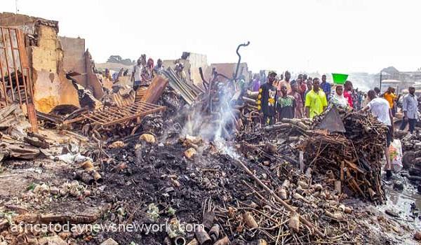 Property Worth Millions Destroyed, As Fire Guts Rivers Market