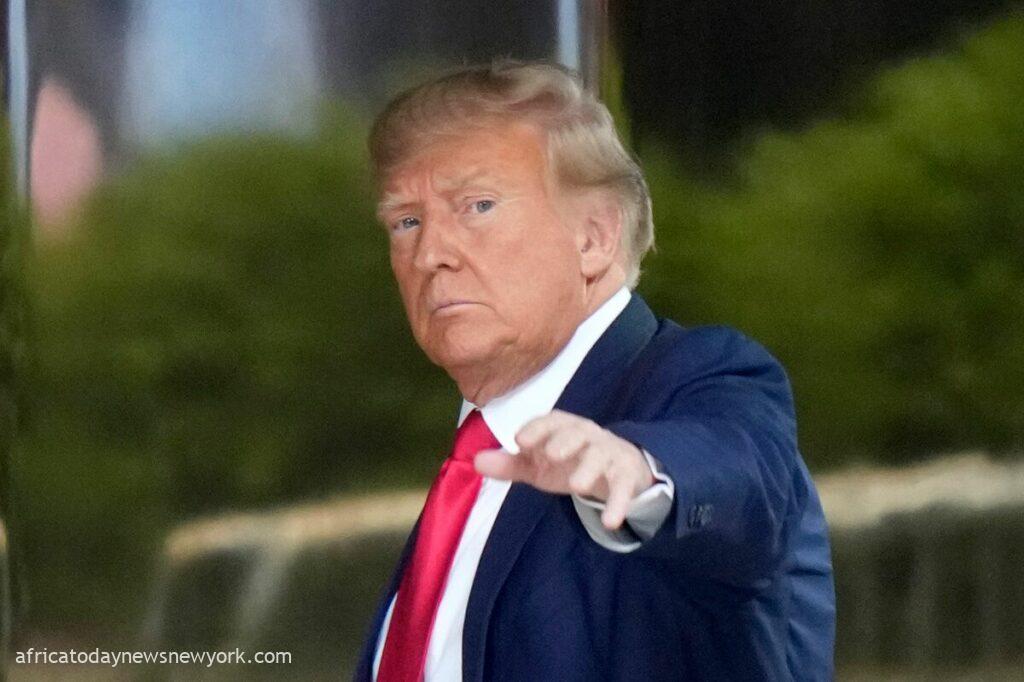 Trump Arrives New York, Prepares To Surrender To Charges