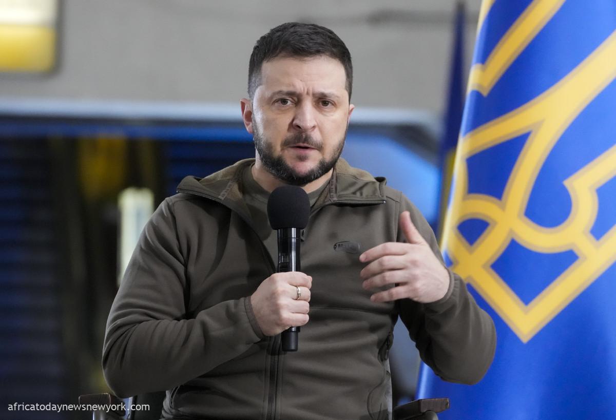 Zelenskyy Berates Russia Over Strikes On Orthodox Palm Sunday