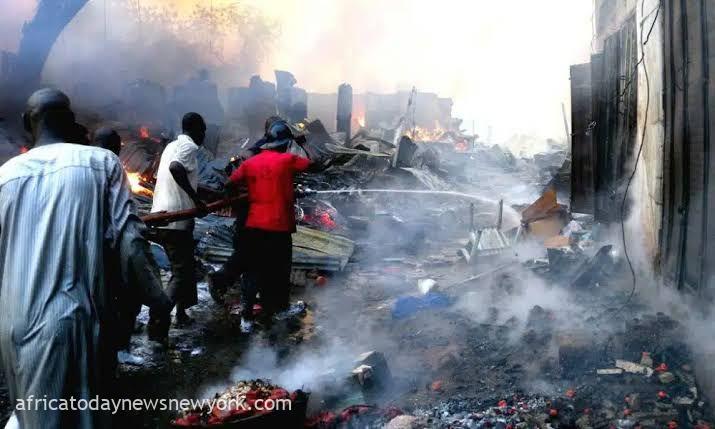 3 Buildings Razed In Ibadan Market Fire, NEMA Confirms