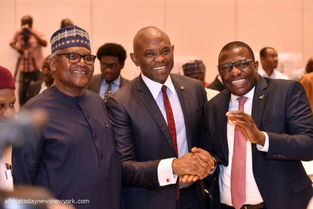 Dangote, Elumelu Applaud NNPC’s Performance Under Kyari