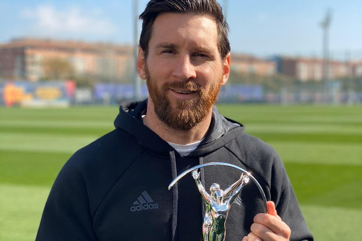 Messi Wins Laureus World Sportsman Of The Year Prize
