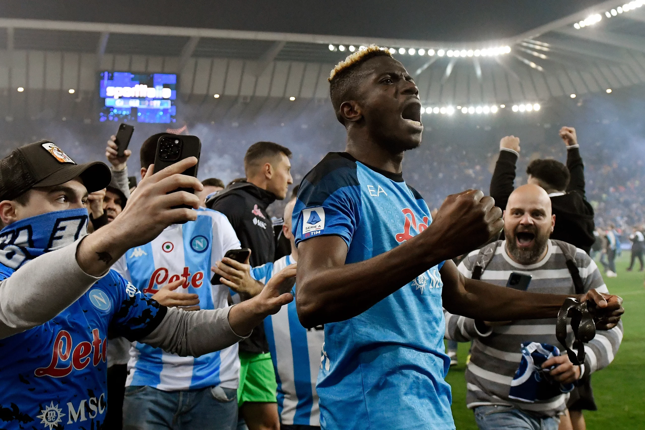 Osimhen Secures Napoli’s First Serie A Crown In 33 Years