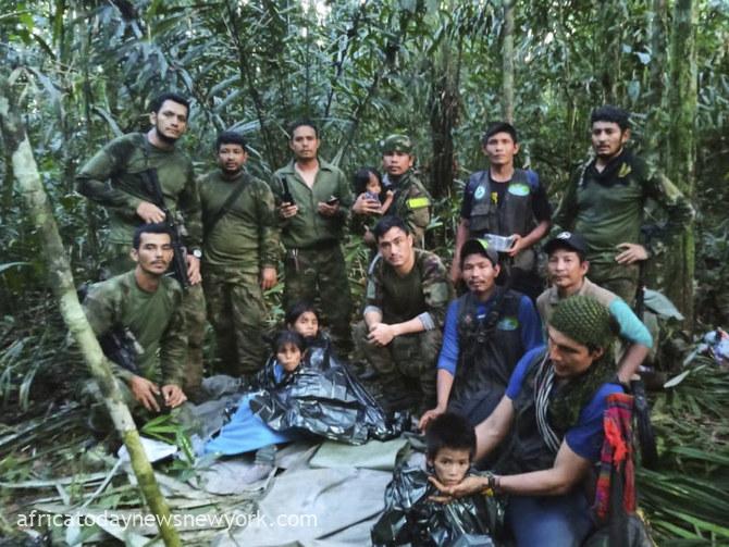4 Children Found In Colombian Jungle 40 Days After Crash