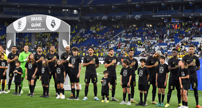 Anti-Racism Stand: Brazilian Players Wear Black For 1st Time