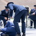 How Biden Tripped, Tumbled On Air Force Stage