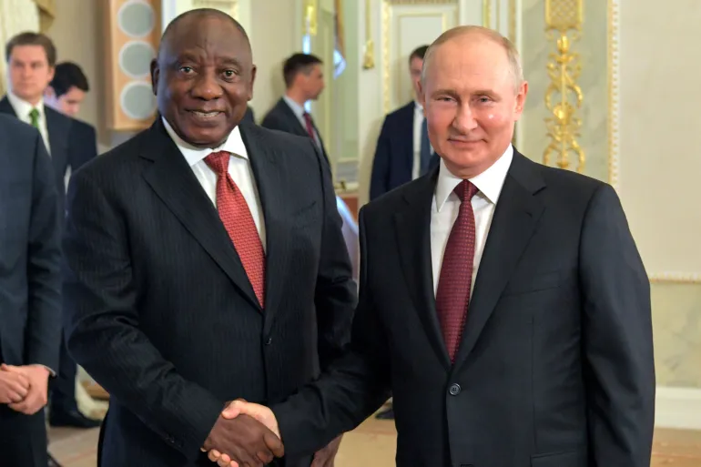 Ukraine ‘War’ Must End, Ramaphosa Tells Putin