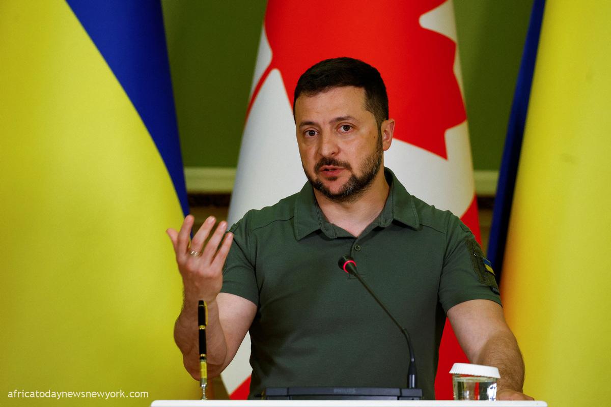 ‘Counteroffensive’ Actions Underway Against Russia -Zelenskyy