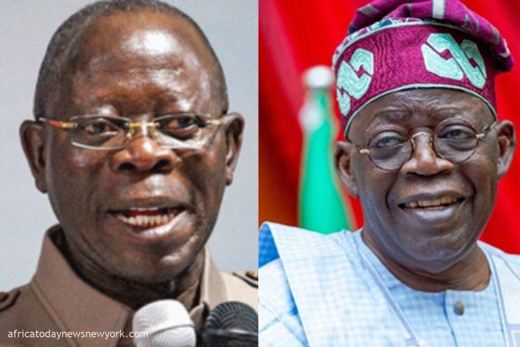 Tinubu Not A Magician, Give Him Time, Oshiomhole To Nigerians