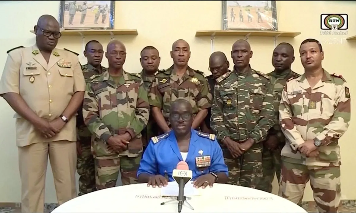 Niger Rep Soldiers Confirm Coup On National TV, ECOWAS Kick