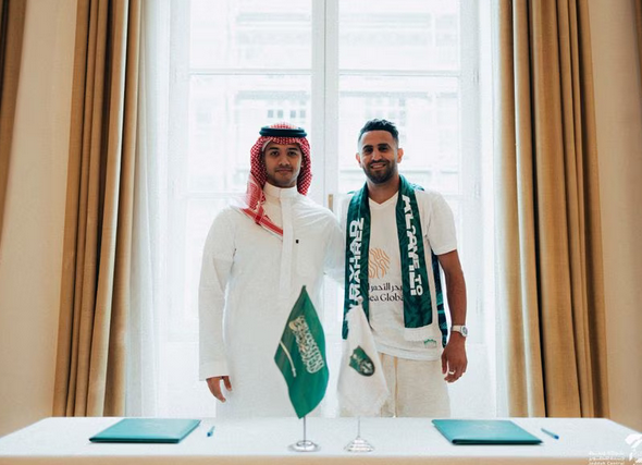 Saudi Club, Al-Ahli Signs Mahrez From Man City