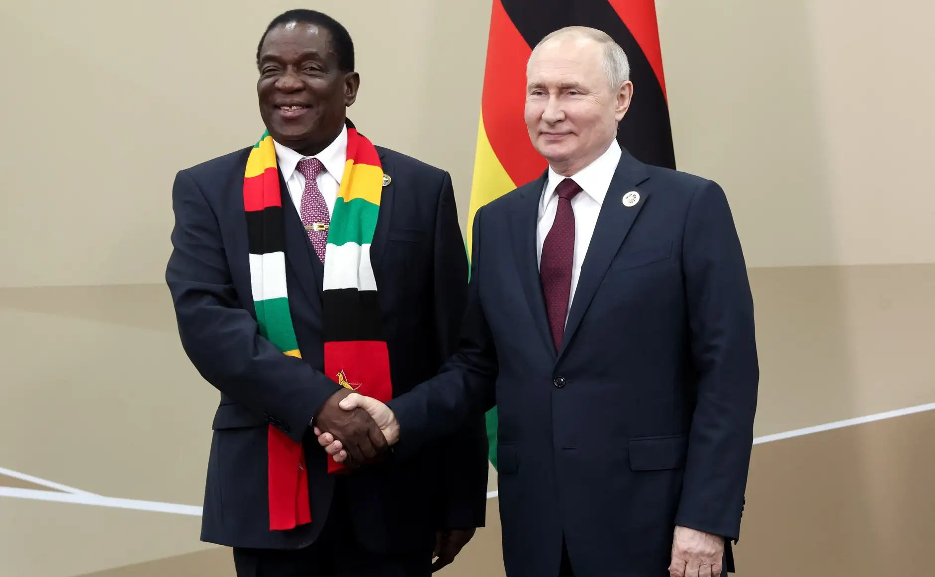 Zimbabwe Confirms Putin's Helicopter Gift To President