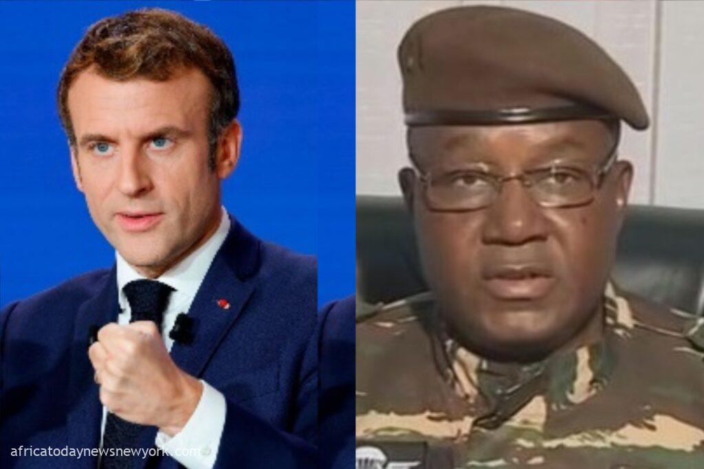 Niger Crisis: Macron Blows Hot Insists On Junta’s Exit