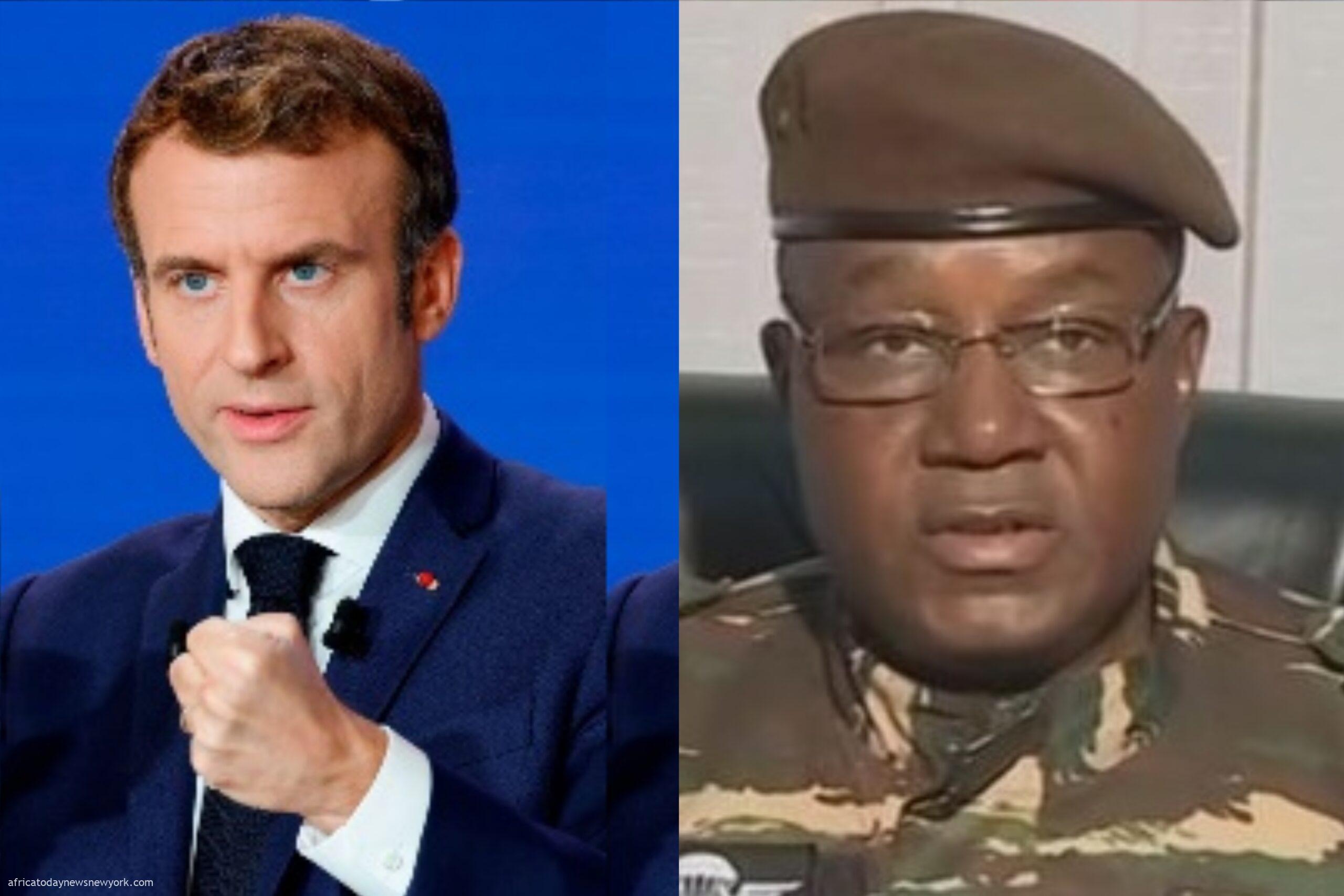 Niger Crisis: Macron Blows Hot Insists On Junta’s Exit
