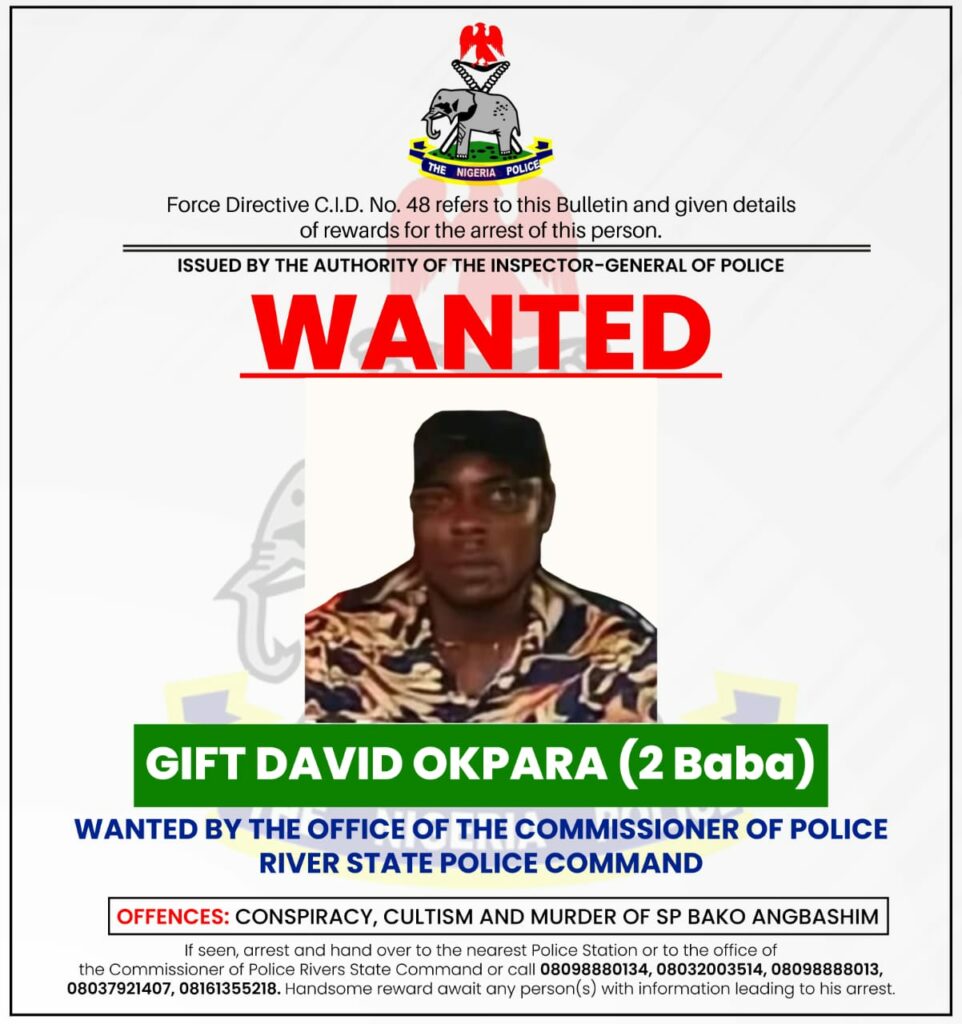 Killer Of Rivers DPO Bako Declared Wanted By IGP