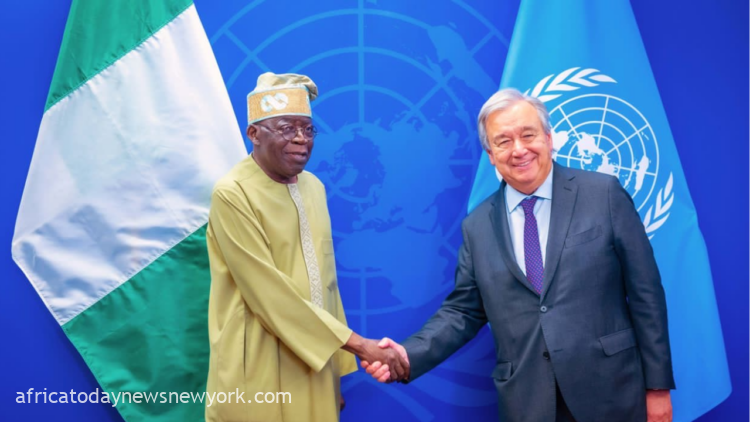 Support Africa’s War Against Resource Smuggling, Tinubu To UN