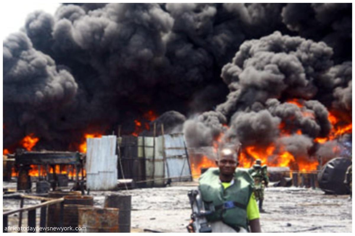 Bunkering Fire Explosion Kills Over 30 In Rivers Community