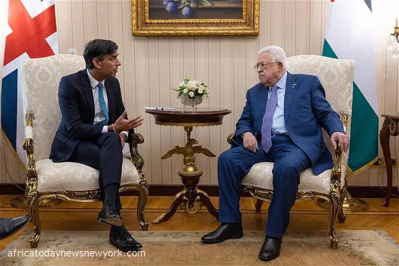 Gaza: Sunak Pushes For Aid In Meetings With Abbas, Sisi