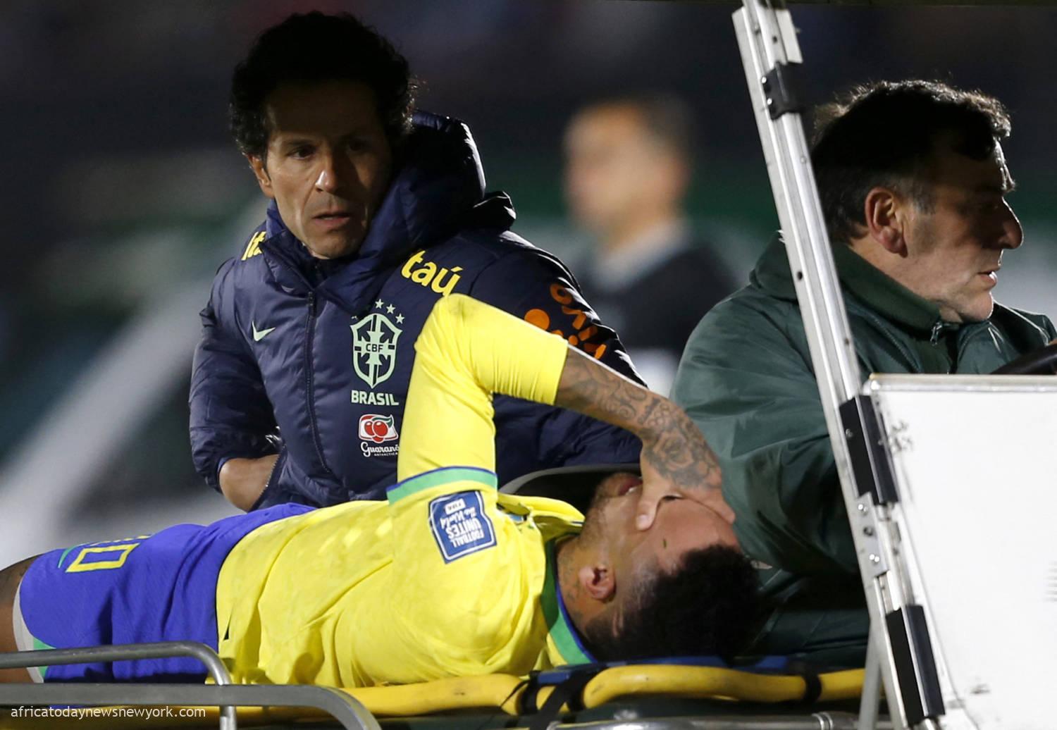 Neymar Set To Miss Rest Of Season After Rupturing ACL