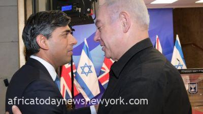 Rishi Sunak Arrives Israel For Meeting With Netanyahu