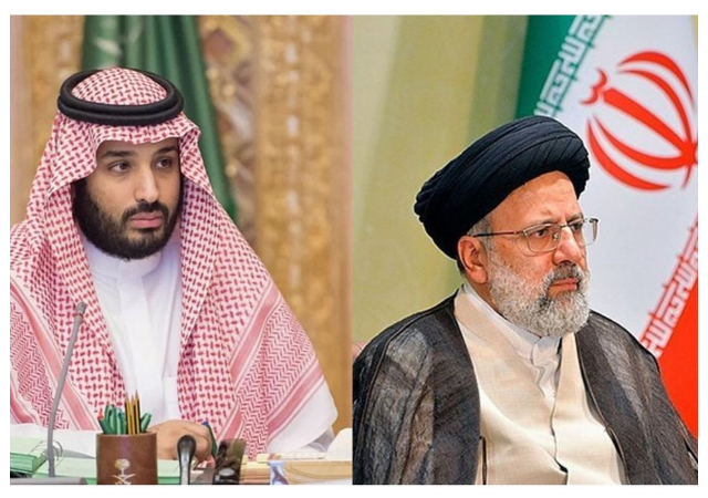 Saudi Prince, Iran President Chat Over Israel-Hamas War
